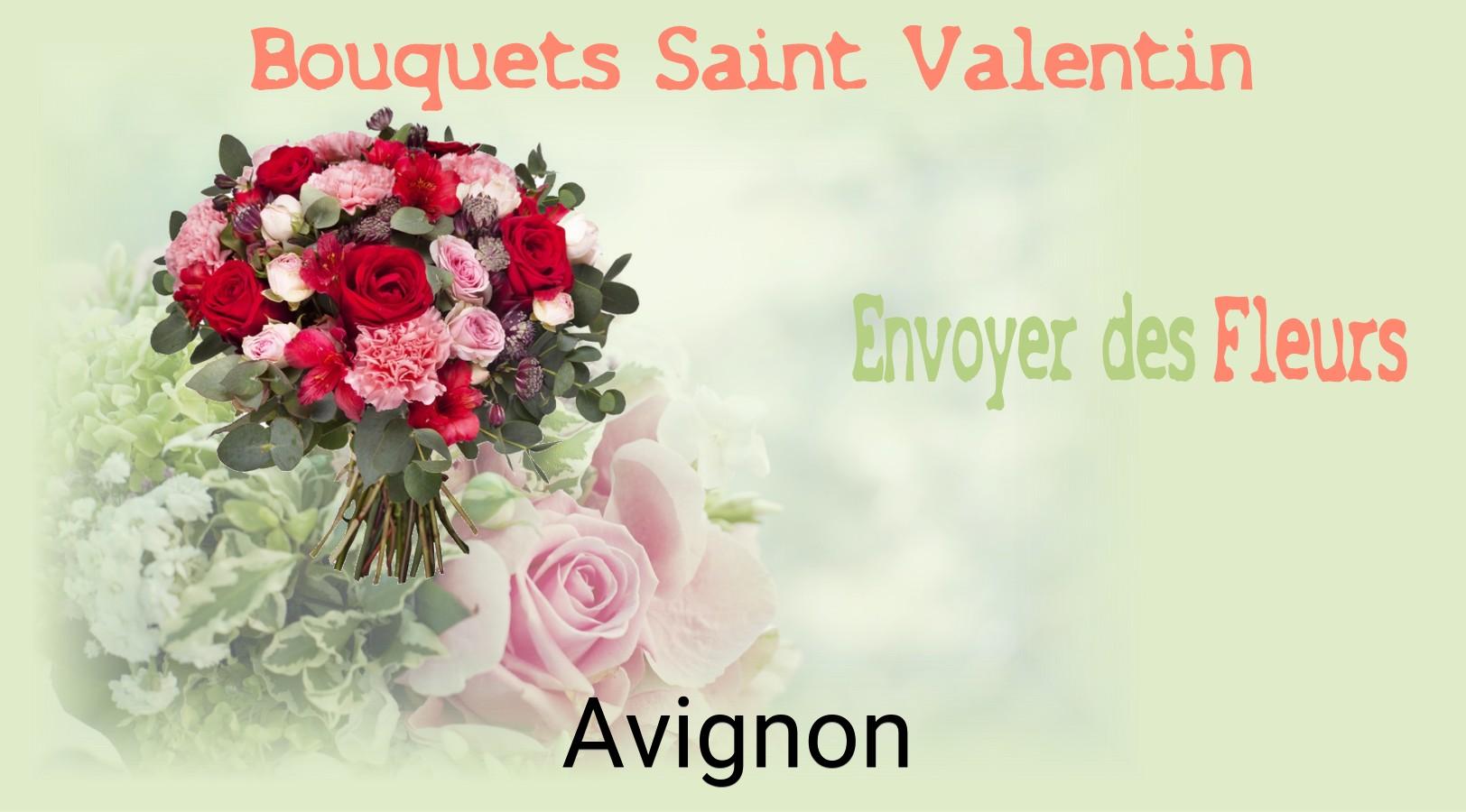 Roses de Saint-Valentin livrées à Avignon